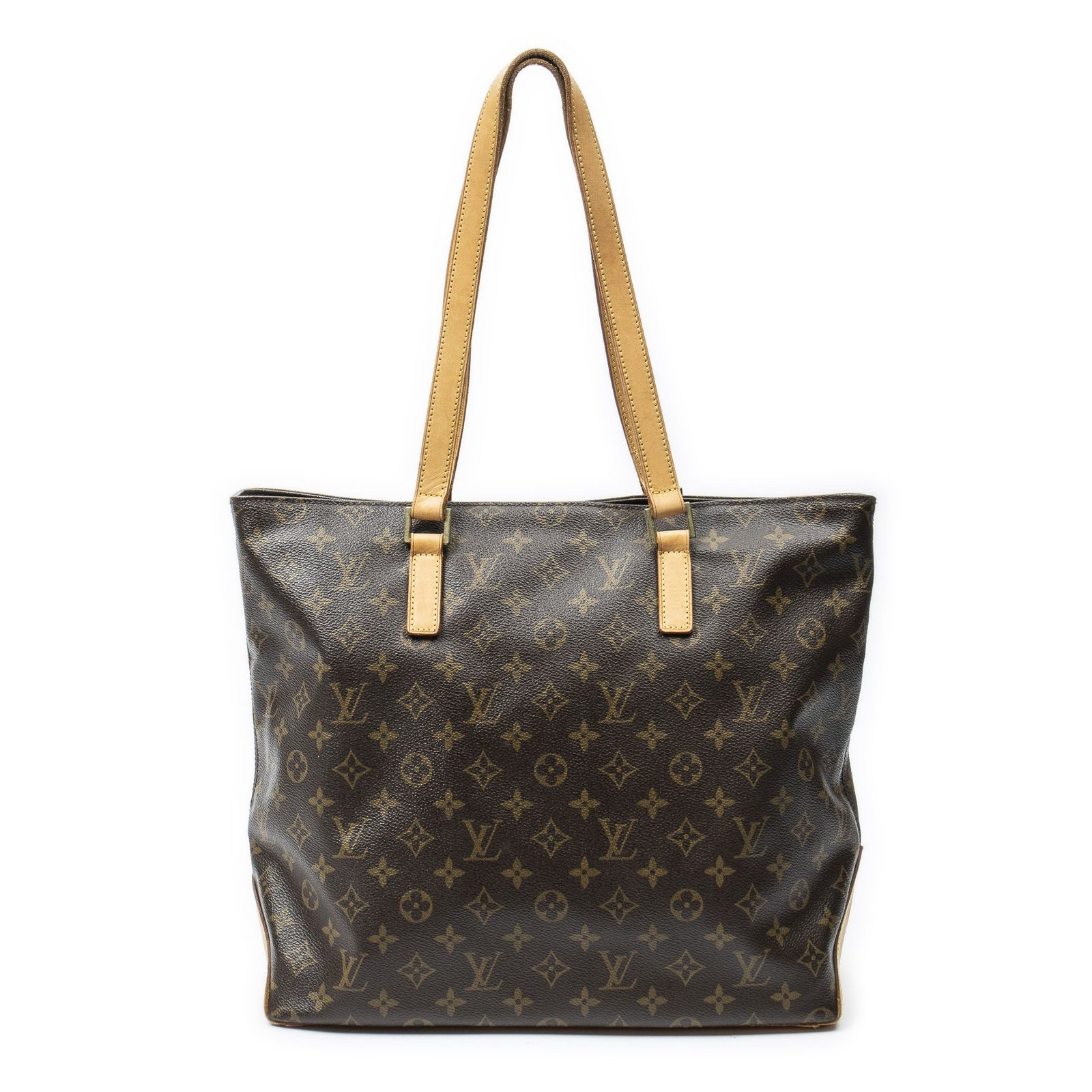 [中古] LOUIS VUITTON ルイヴィトンカバメゾ茶色モノグラムキャンバスAB