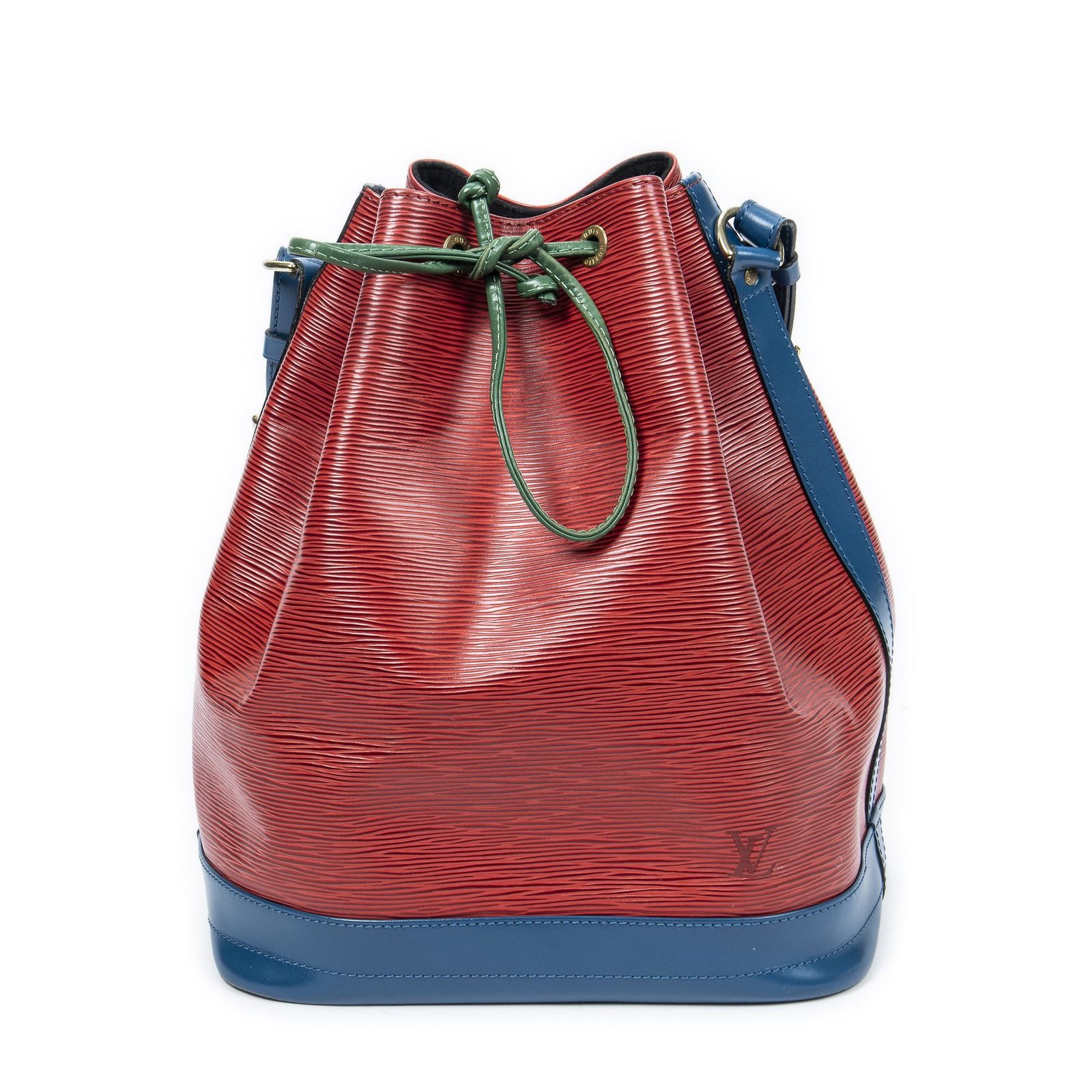 [中古] LOUIS VUITTON ルイヴィトンノエ・トリコロール赤/青/緑エピA
