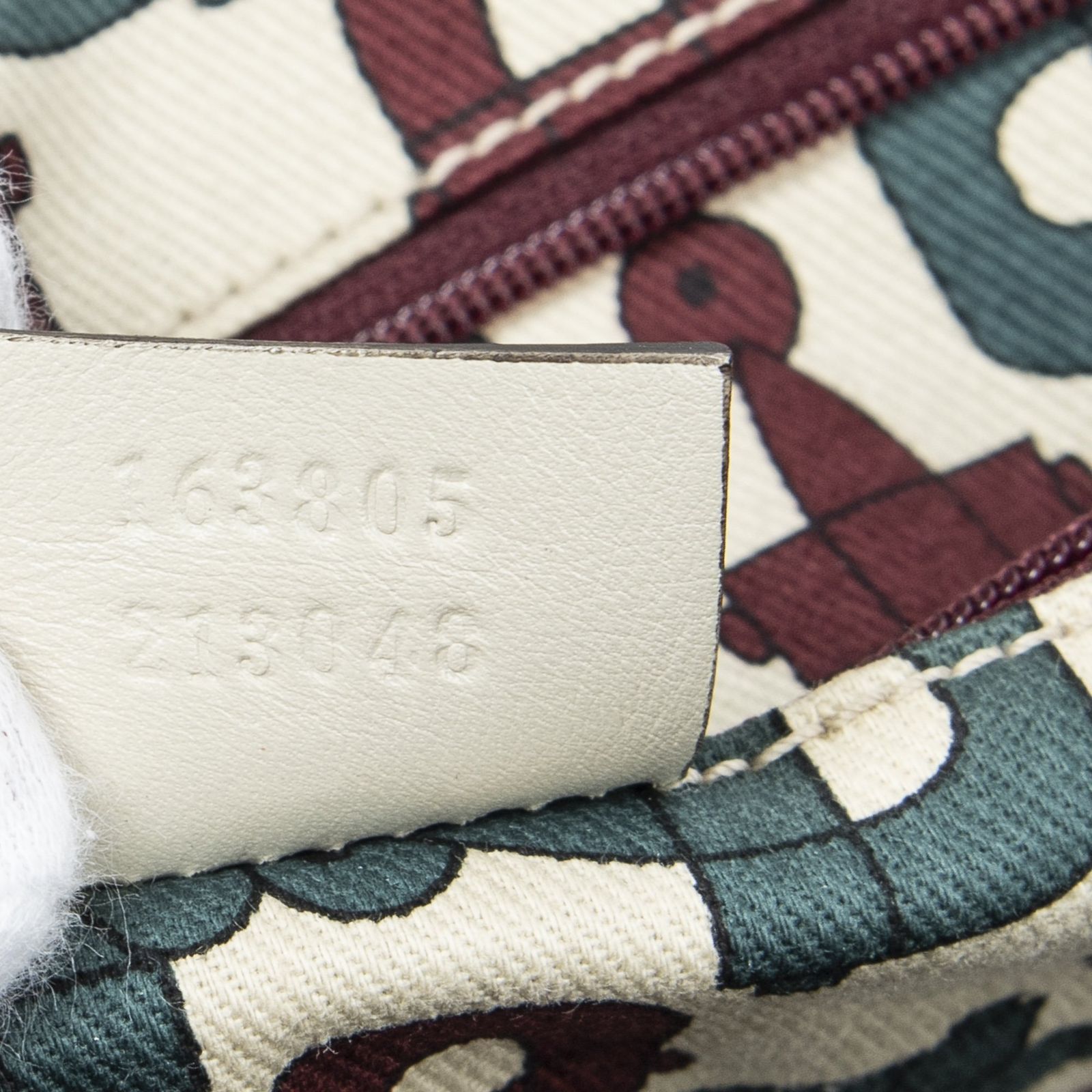 中古] GUCCI グッチミディアム プリンシー トートアイボリー