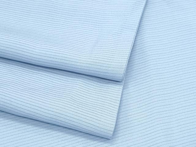 平和屋着物＊夏物　色無地　絽　空色　正絹　逸品　CABH3868th