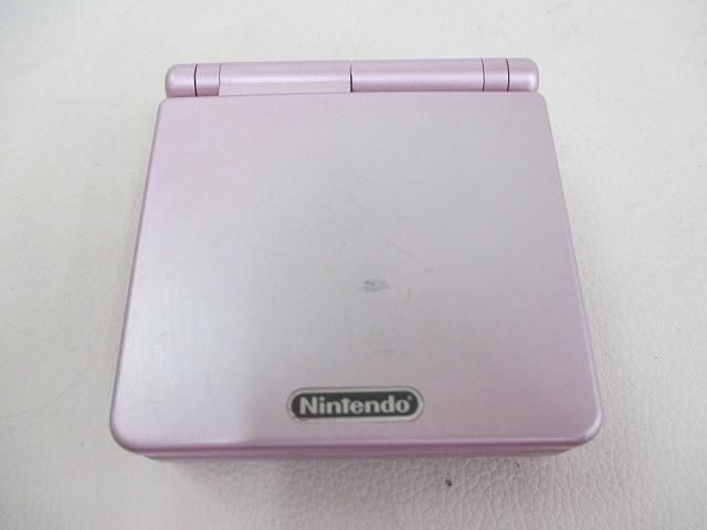 中古品 ゲーム ゲームボーイアドバンス 本体 SP AGS-001 パールピンク 動作品 本体のみ
