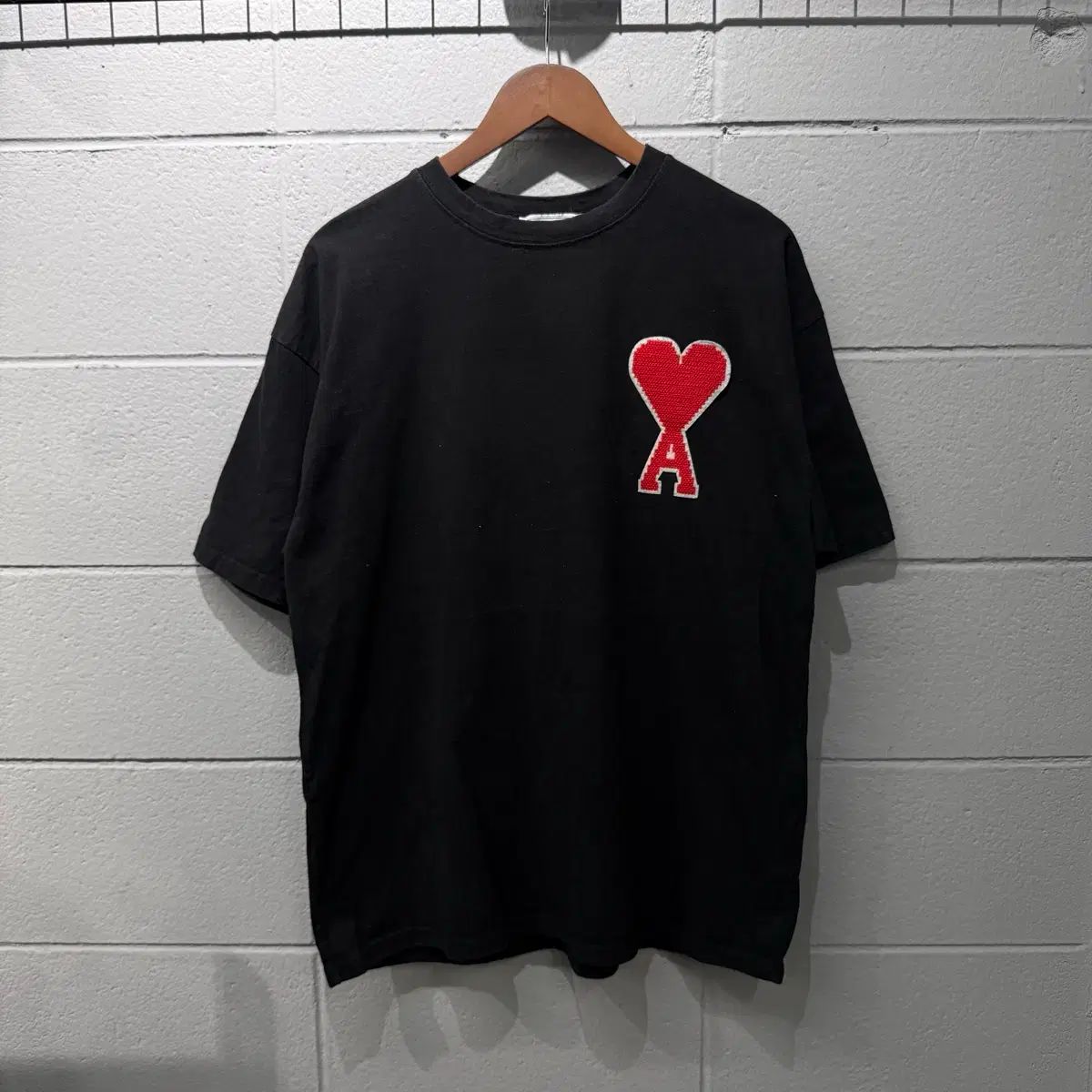アミ ビックロゴ 半袖Tシャツ