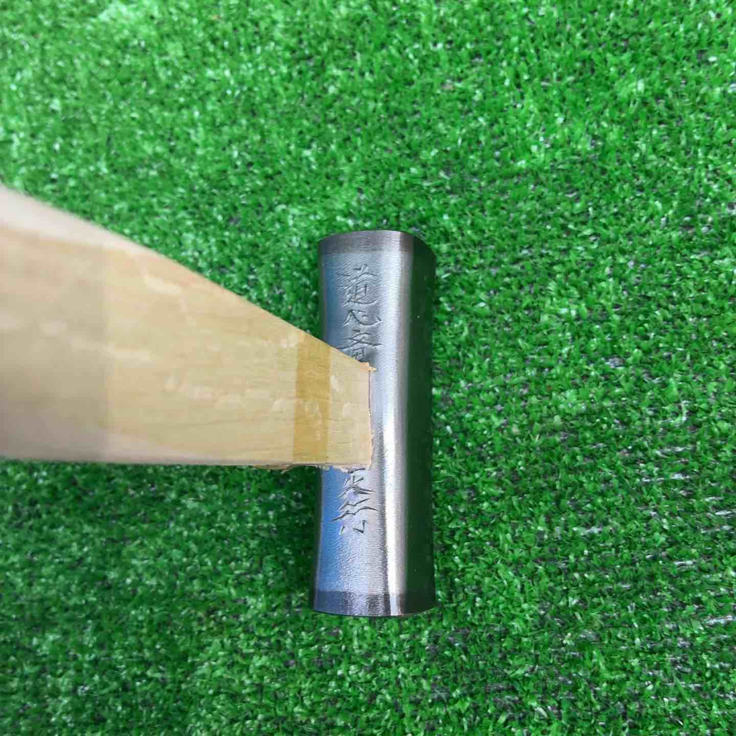 未使用品】 道心斎正行 100匁 四角玄翁 鋼付 柄付き【藤沢店】 - メルカリ