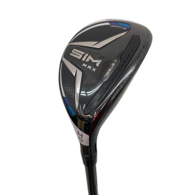 【中古】 テーラーメイド SIM MAX U4 ユーティリティ UT TENSEI BLUE TM60(UT) (フレックスR) メンズ 男性用 右利き 右用 Cランク ゴルフクラブ