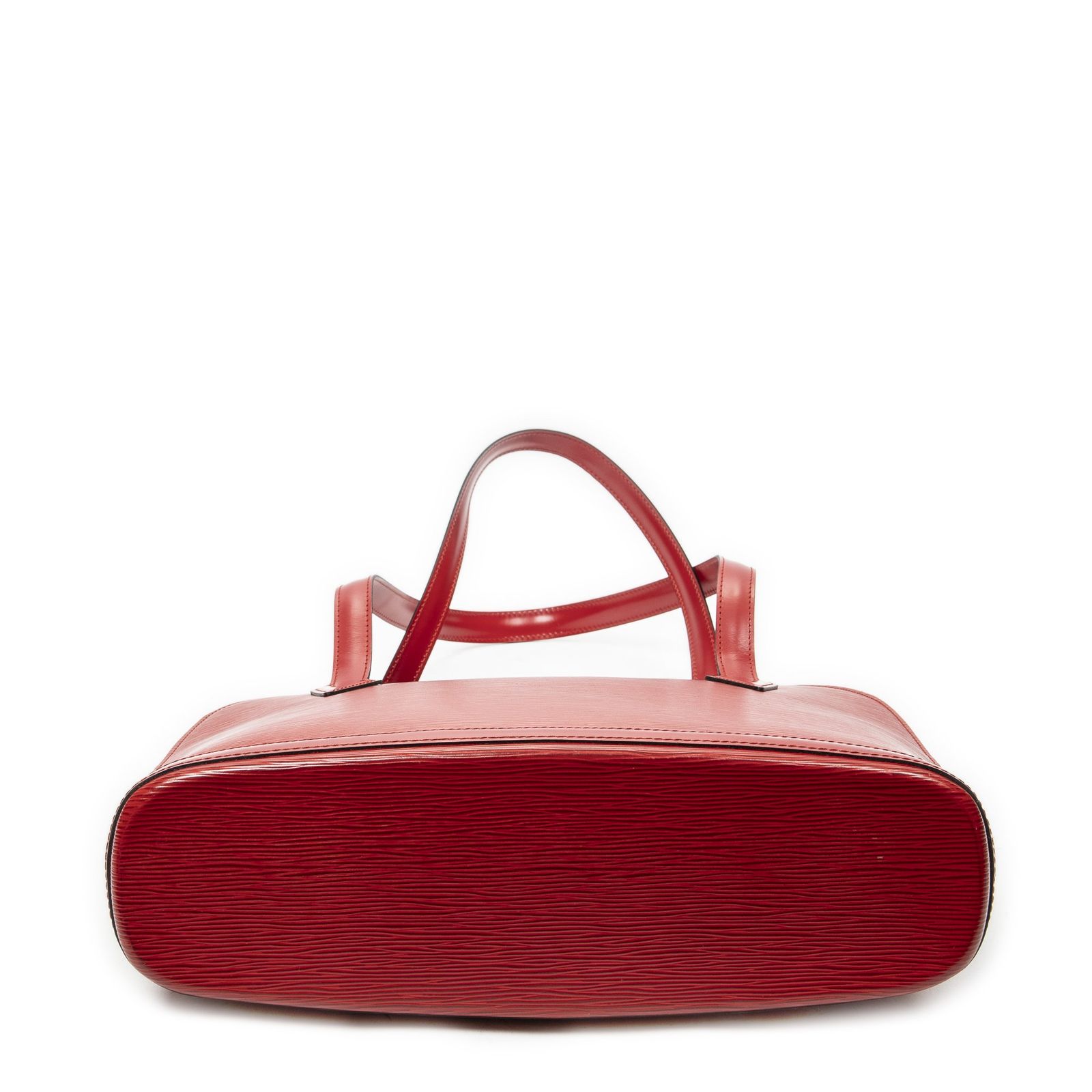 中古] LOUIS VUITTON ルイヴィトンリュサック赤エピA - メルカリ