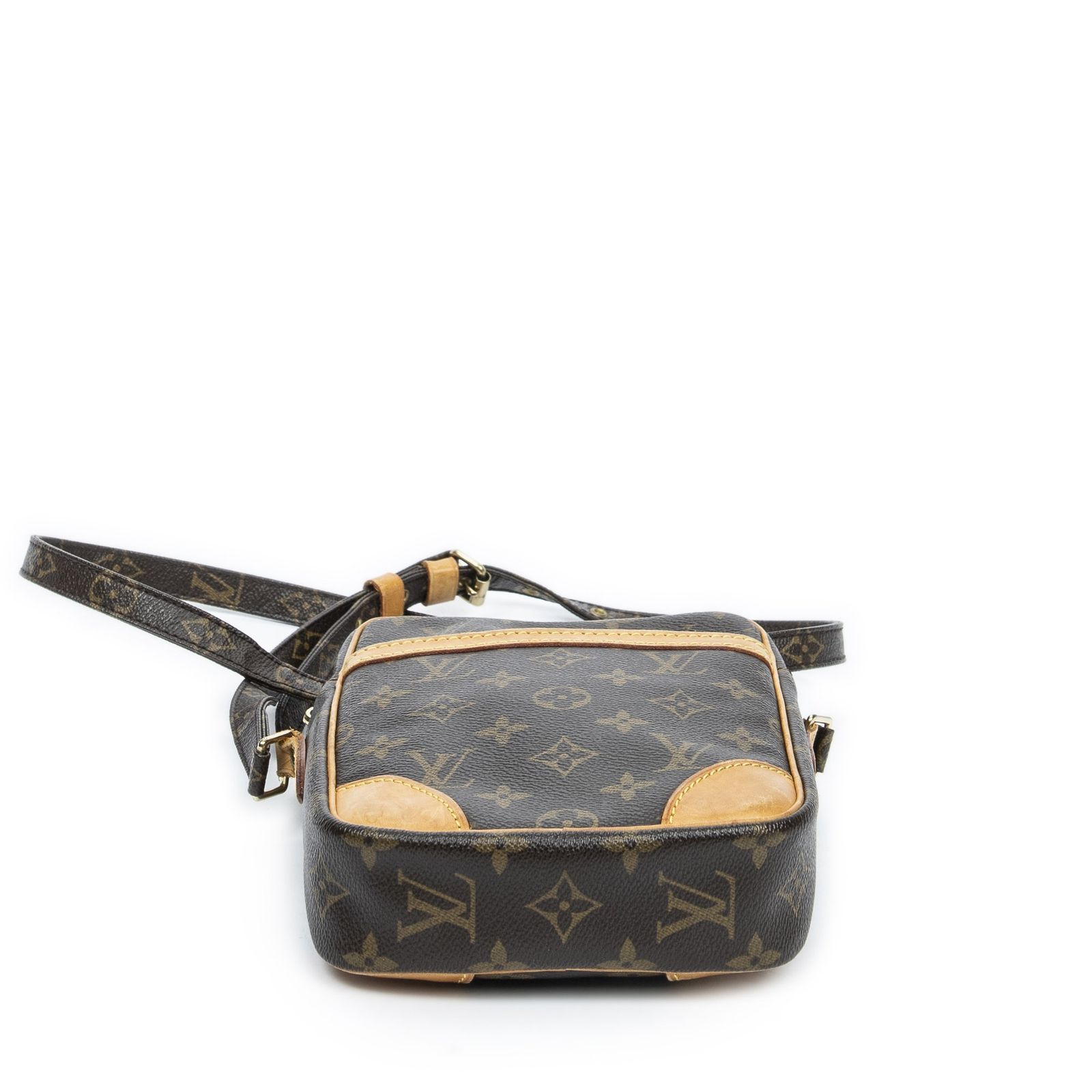 中古] LOUIS VUITTON ルイヴィトンダヌーブ茶色モノグラムキャンバスAB