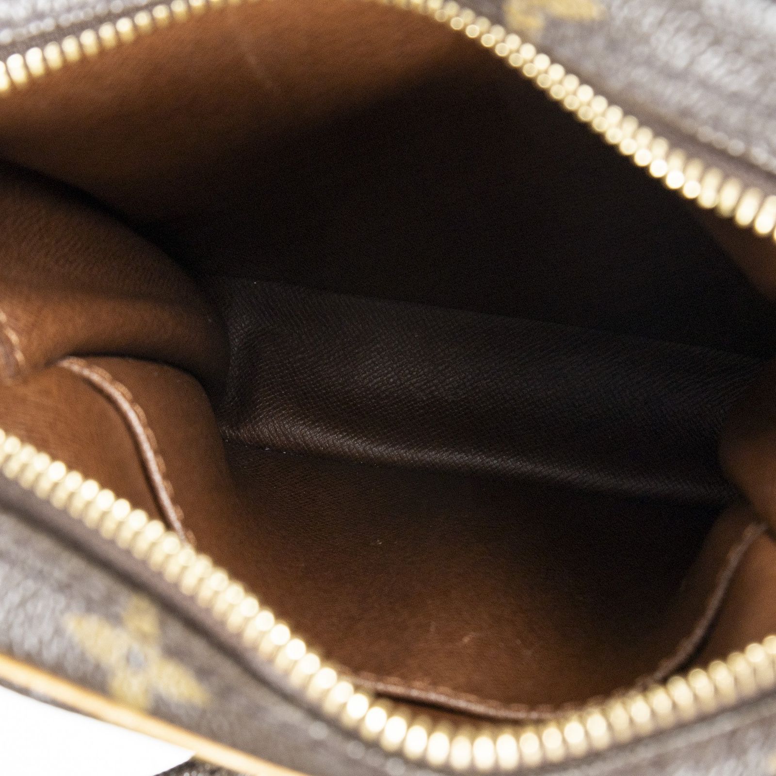 中古] LOUIS VUITTON ルイヴィトンダヌーブ茶色モノグラムキャンバスAB 