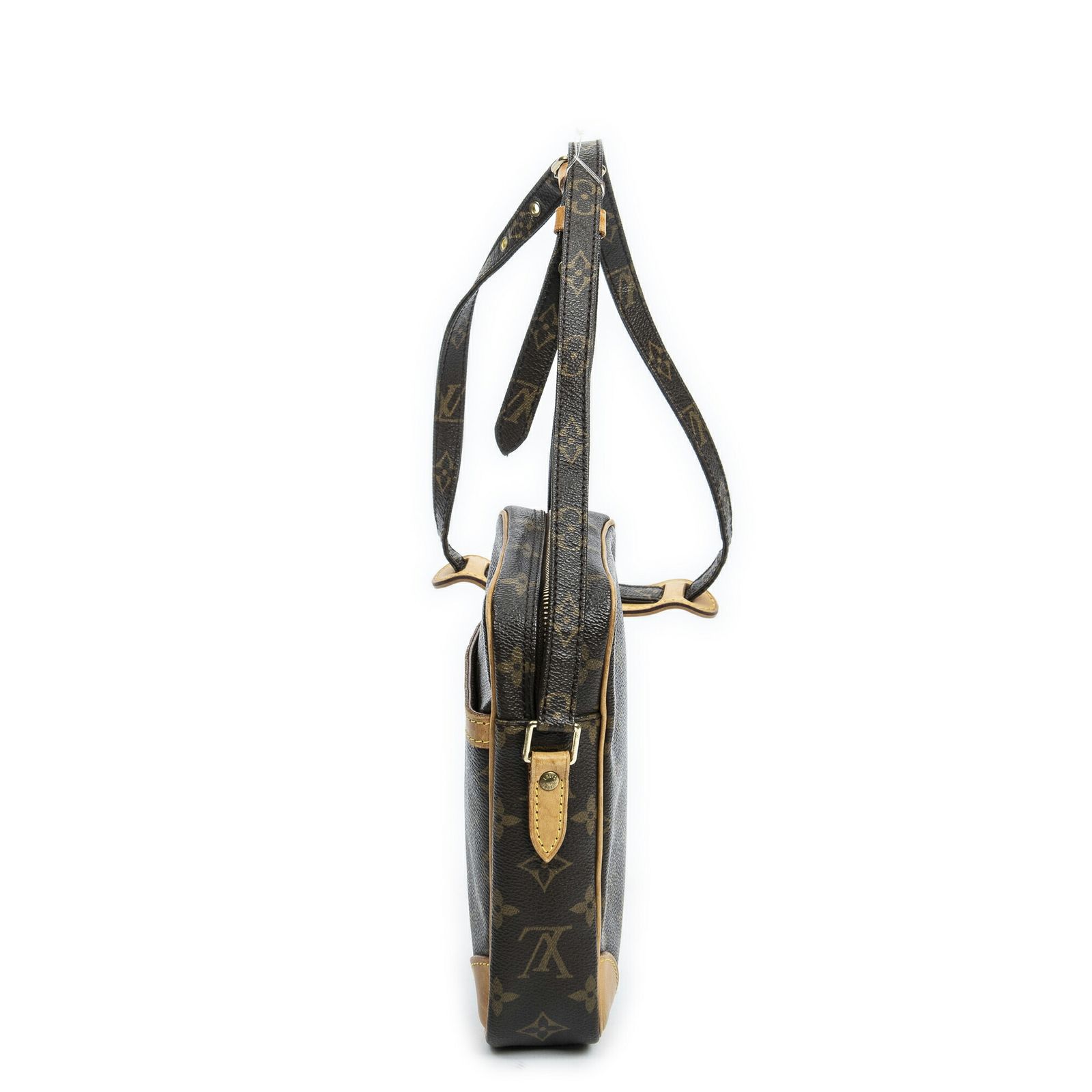 中古] LOUIS VUITTON ルイヴィトンダヌーブ茶色モノグラムキャンバスAB 