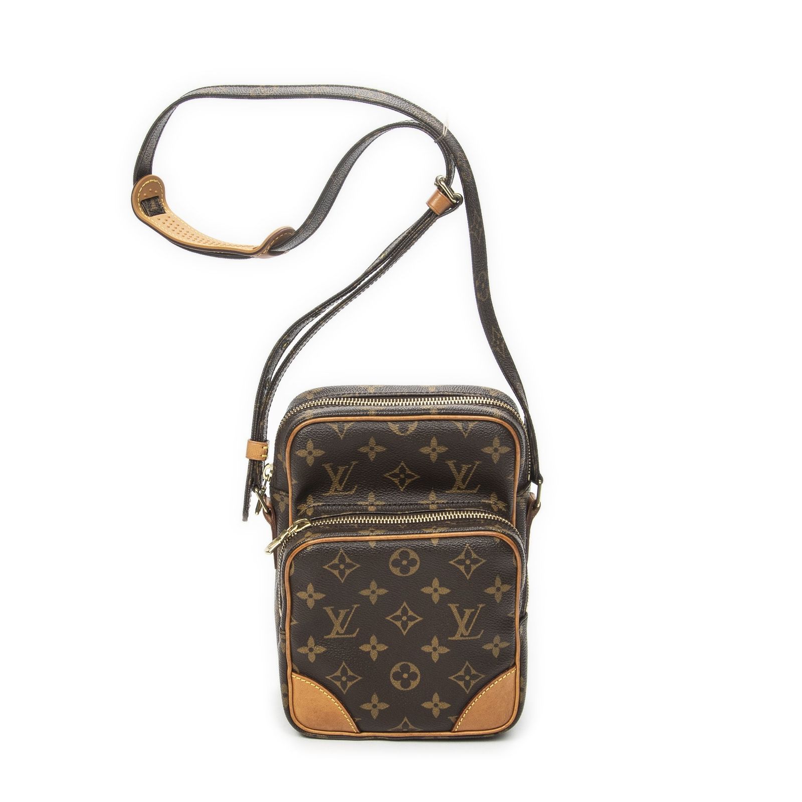 [中古] LOUIS VUITTON ルイヴィトンアマゾン茶色モノグラムキャンバスA