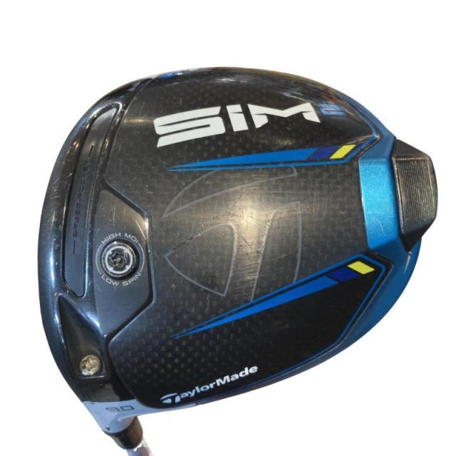 【中古】 テーラーメイド SIM2 9° レフティ ドライバー DR Speeder 661 EVOLUTION VII (フレックスS) メンズ 男性用 左利き レフティ 左用 Cランク ゴルフクラブ