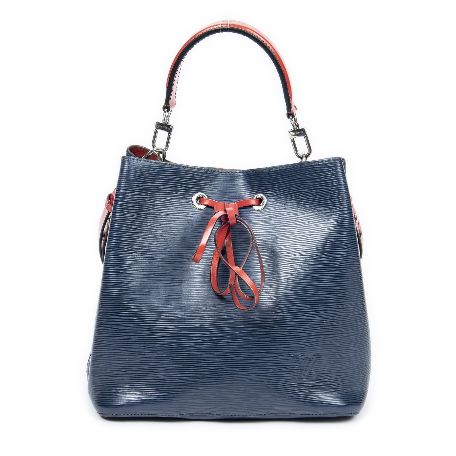 [中古] LOUIS VUITTON ルイヴィトンノエ バイカラーネイビー、赤エピA