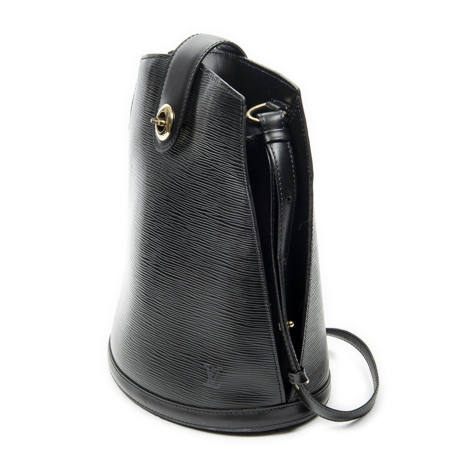 中古] LOUIS VUITTON ルイヴィトンクリュニー黒エピA - メルカリ
