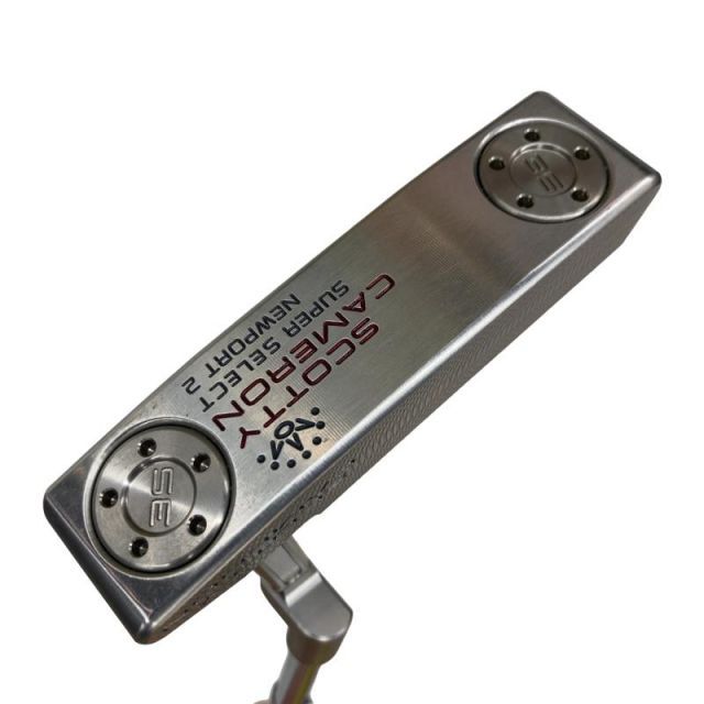 【中古】 タイトリスト SCOTTY CAMERON SUPER SELECT NEWPORT 2 34インチ パター PT スチール (フレックスその他) メンズ 男性用 右利き 右用 Cランク ゴルフクラブ