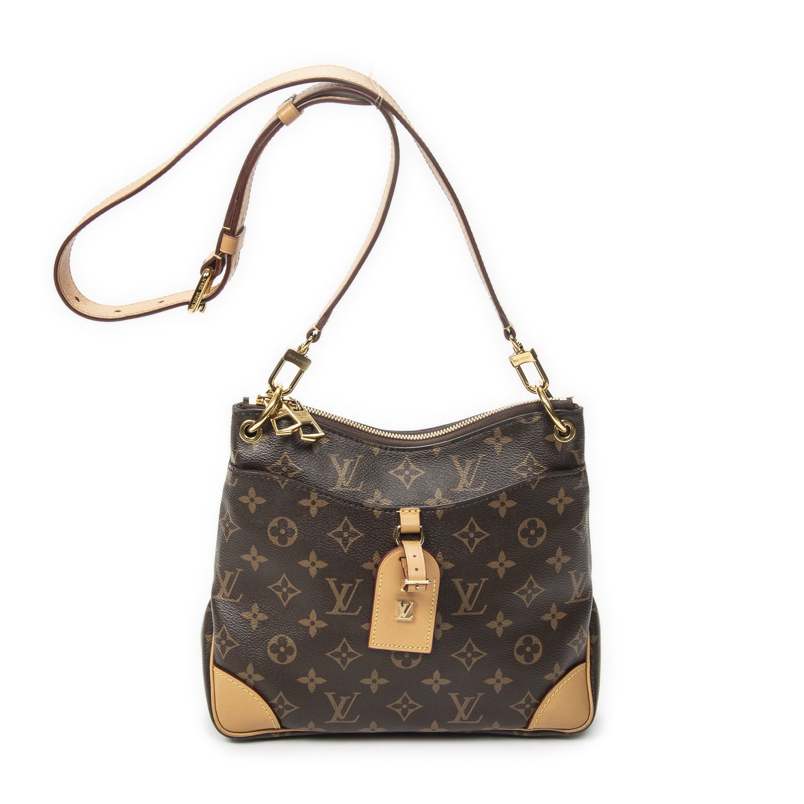 [中古] LOUIS VUITTON ルイヴィトンオデオン茶色モノグラムキャンバスA