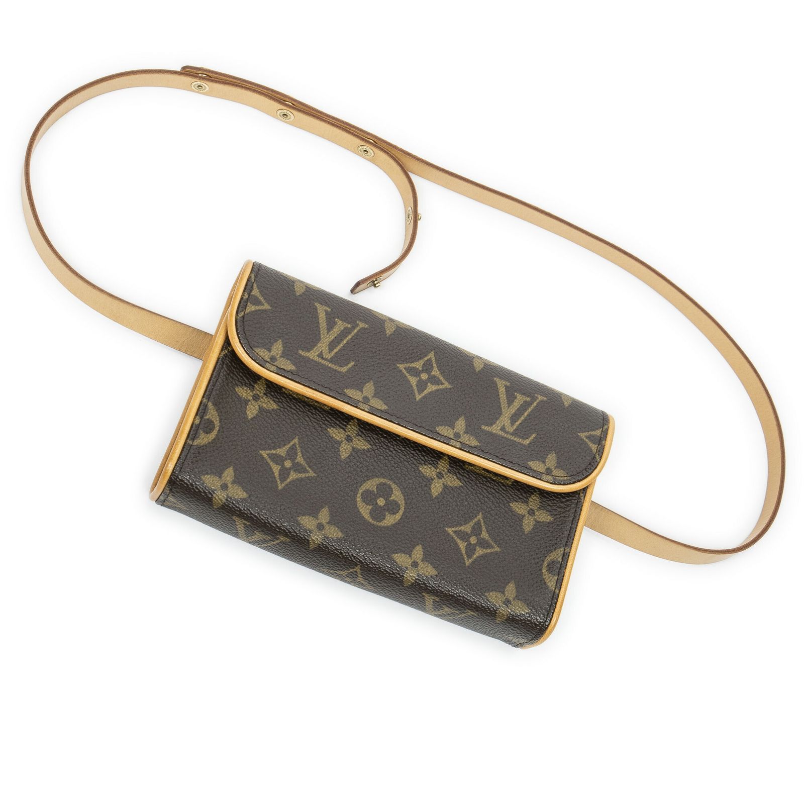 中古] LOUIS VUITTON ルイヴィトンポシェット フロランティーヌ茶色