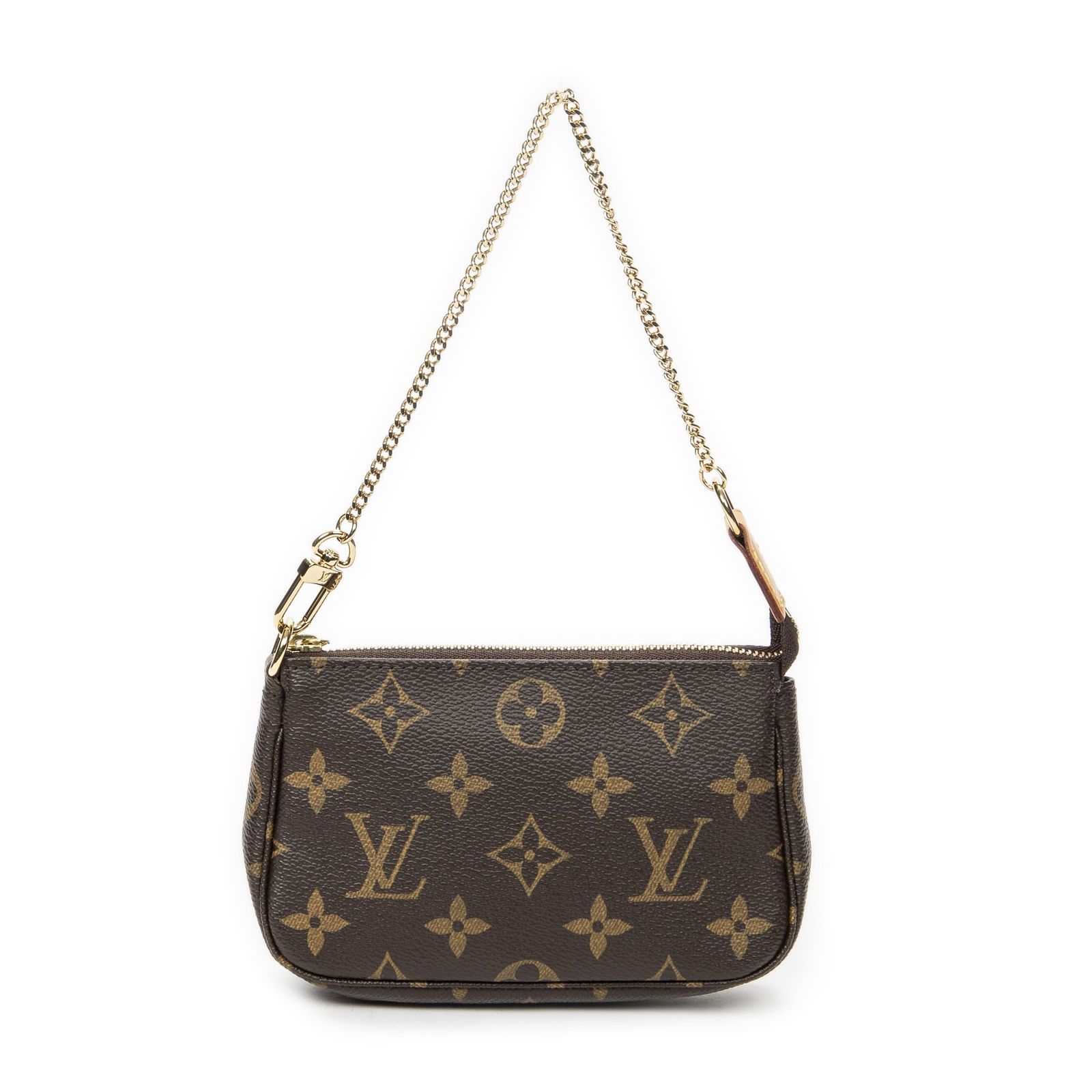 [中古] LOUIS VUITTON ルイヴィトンミニポシェットアクセサリー茶色モノグラムキャンバスA 57,530円