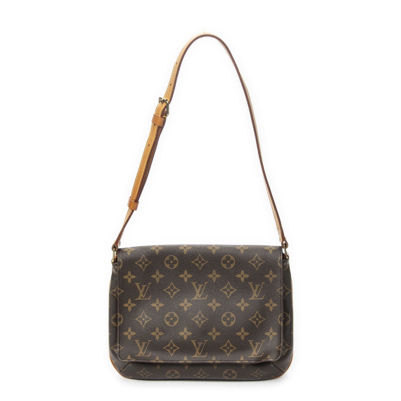 中古] LOUIS VUITTON ルイヴィトンミュゼット タンゴ茶色モノグラム