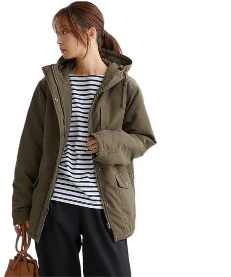 [ニッセン] 多ポケットマウンテンパーカーコート（ハンズフリー）【私の味方服】ma 9e3d8192