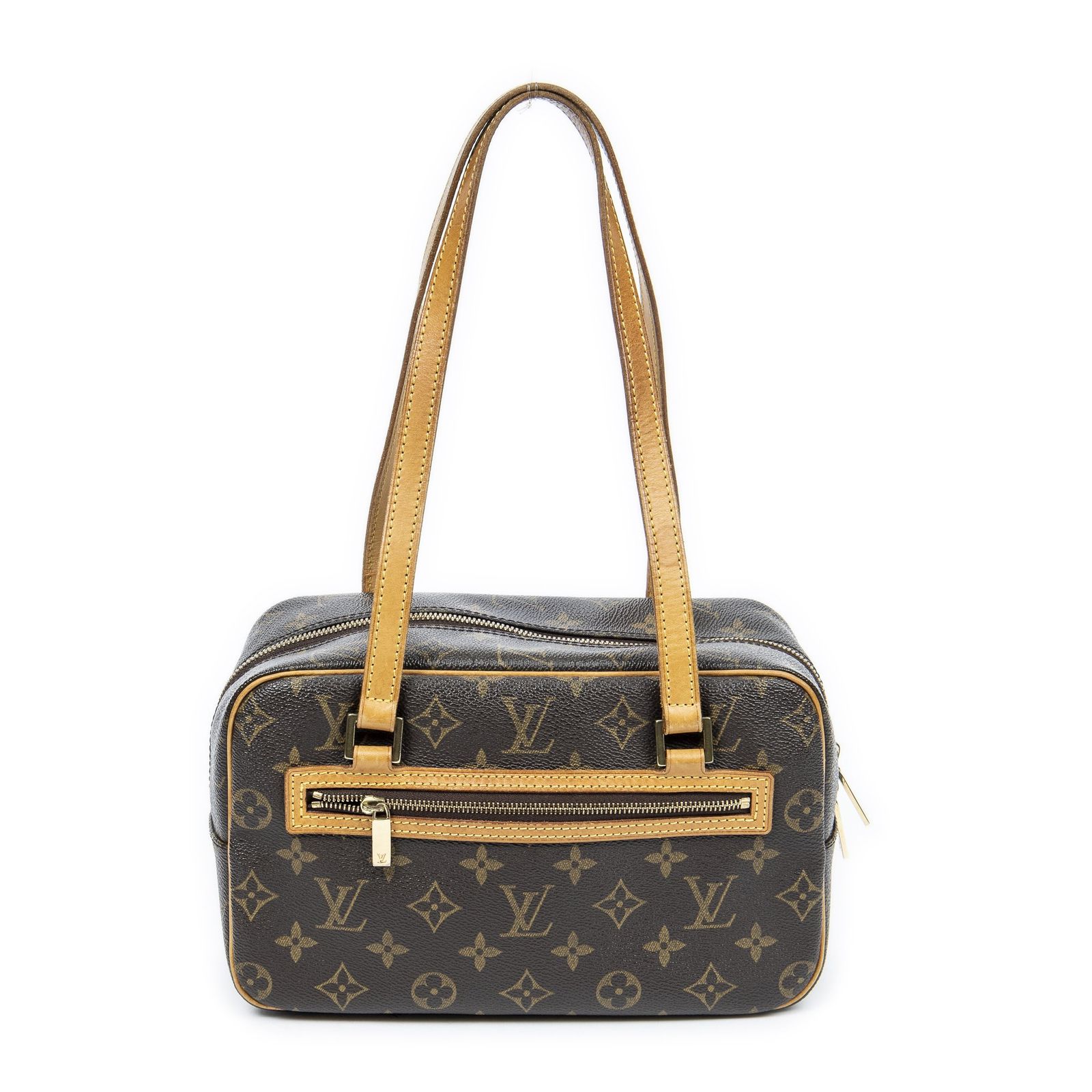 [中古] LOUIS VUITTON ルイヴィトンシテ茶色モノグラムキャンバスAB