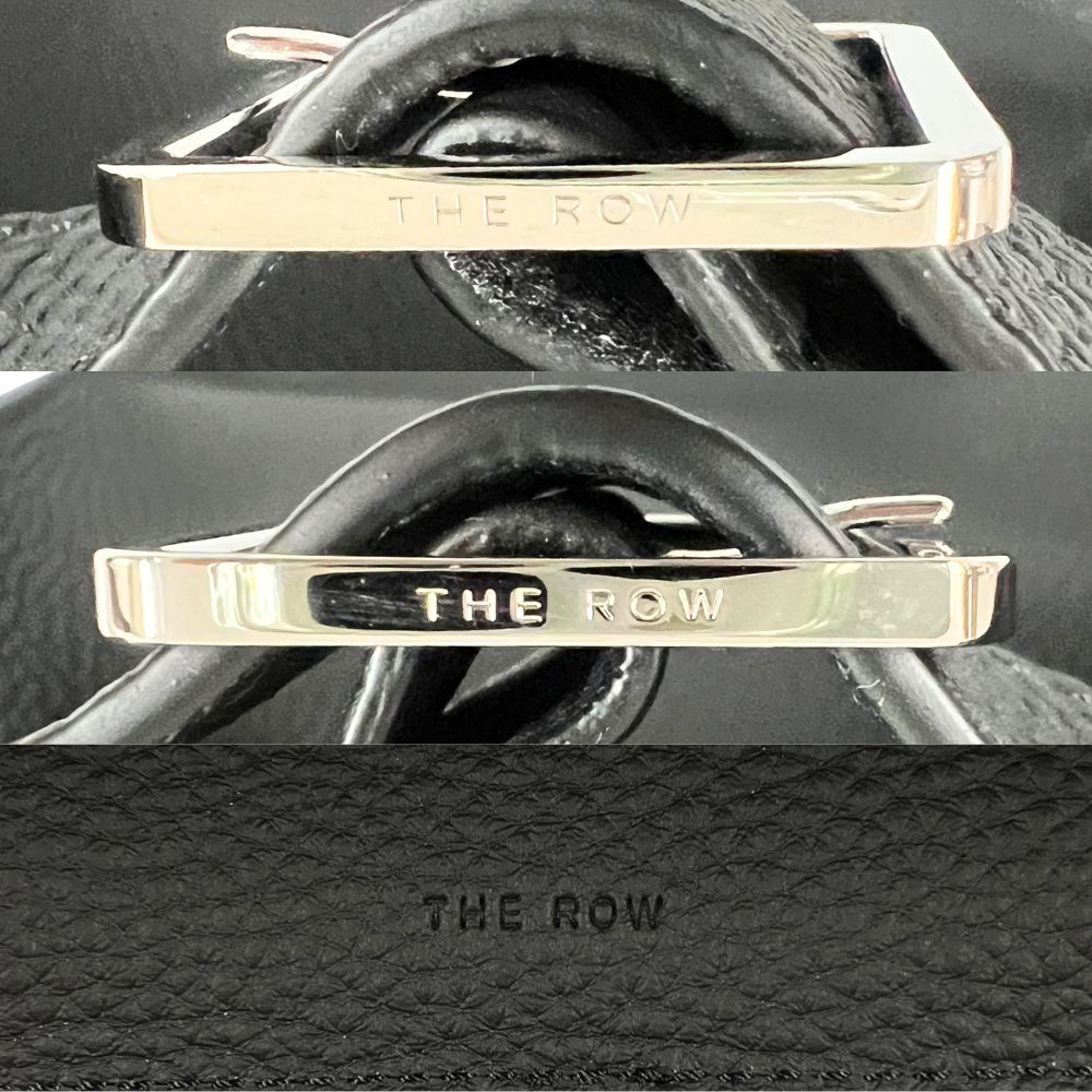 THE ROW ザロウ MARGAUX 17 マルゴー 17 レザー バッグ ブラック
