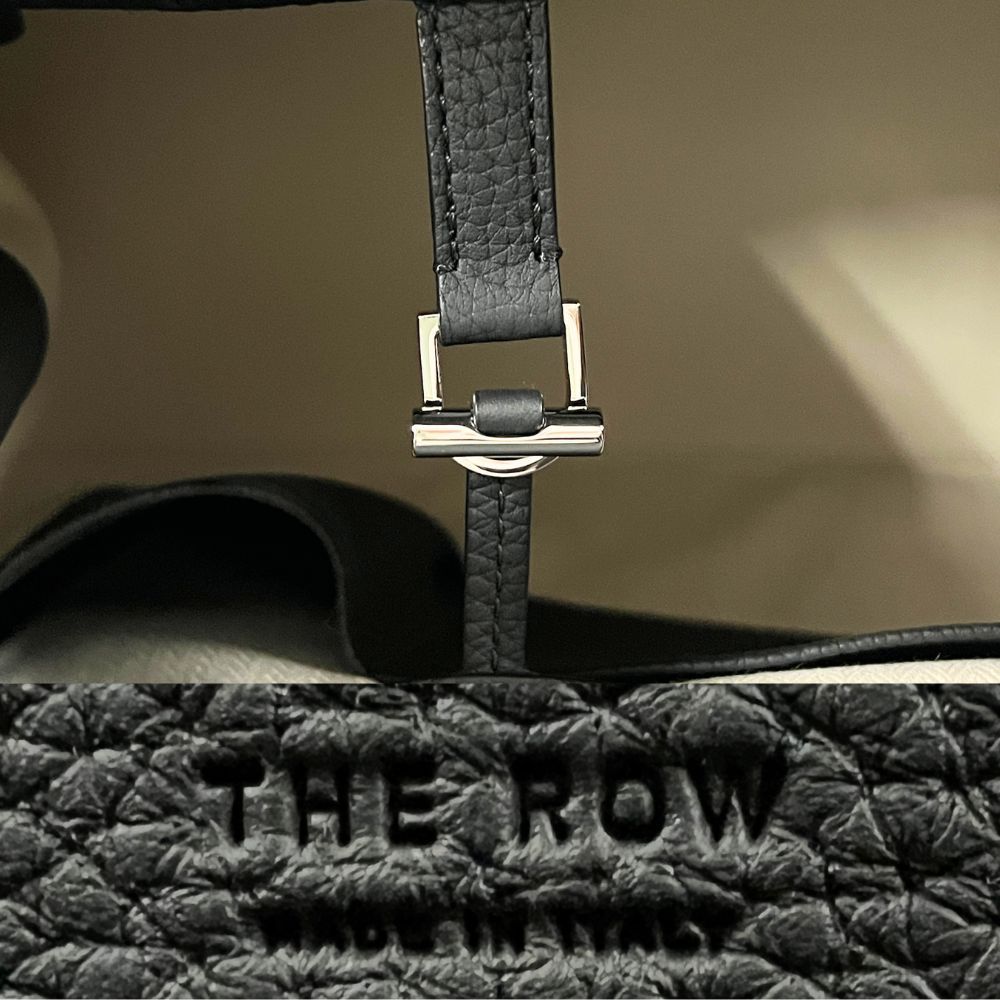 THE ROW ザロウ MARGAUX 17 マルゴー 17 レザー バッグ ブラック
