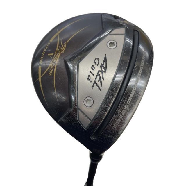 【中古】 つるや AXEL Gold Premium V 5W フェアウェイウッド FW AXEL Gold Premium V(フェアウェイ) (フレックスR) メンズ 男性用 右利き 右用 Cランク ゴルフクラブ