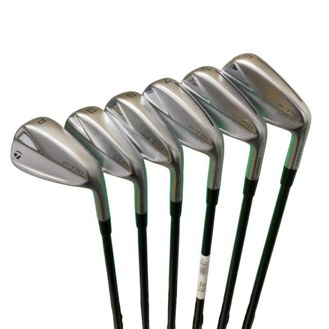 【中古】 テーラーメイド Taylor Made P・770(2023) 6S アイアンセット IR Diamana Thump Iron i95(2023) (フレックスS) メンズ 男性用 右利き 右用 Cランク ゴルフクラブ