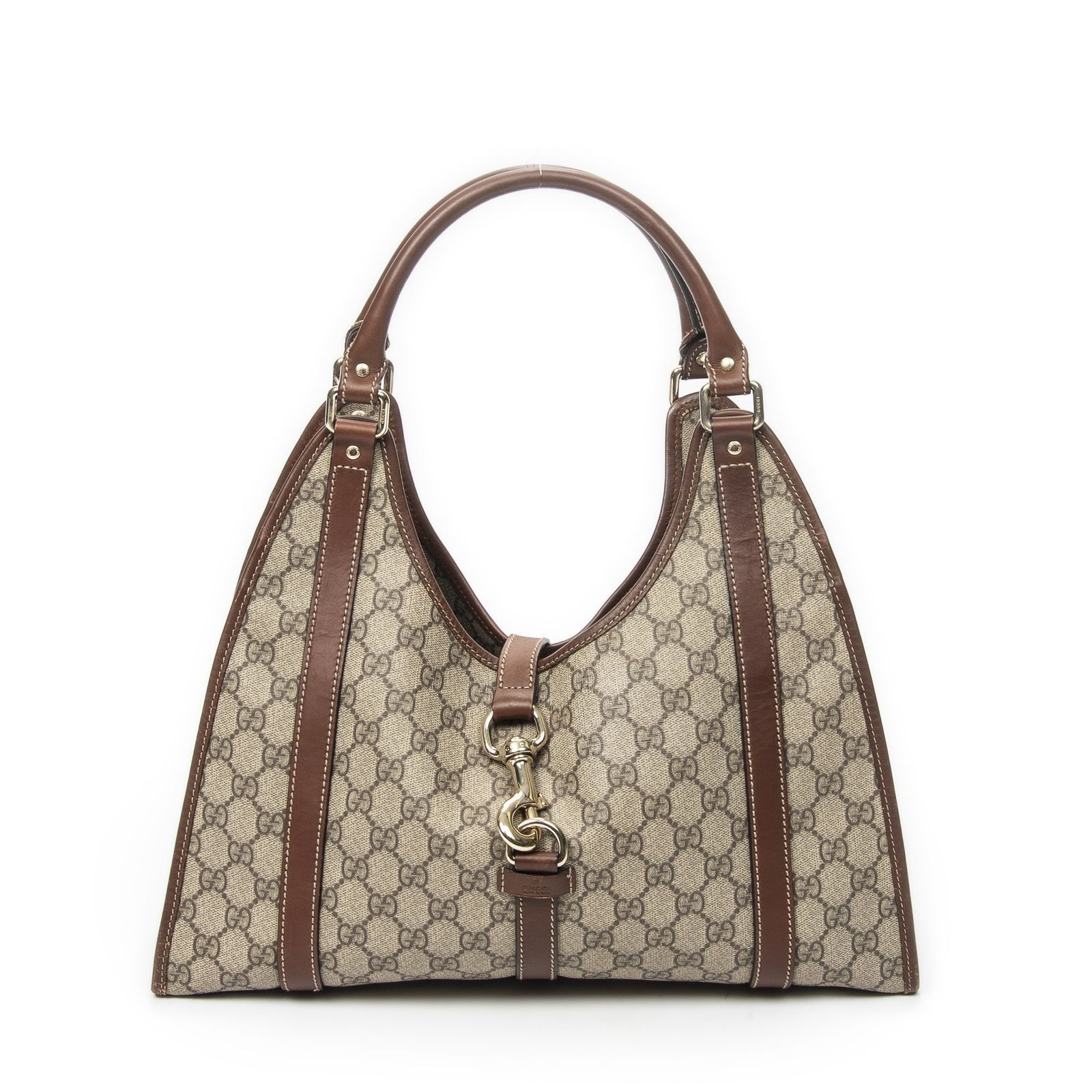 [中古] GUCCI グッチLarge Joy Shoulder Toteベージュ/ブラウンスプリームPVCキャンバスAB