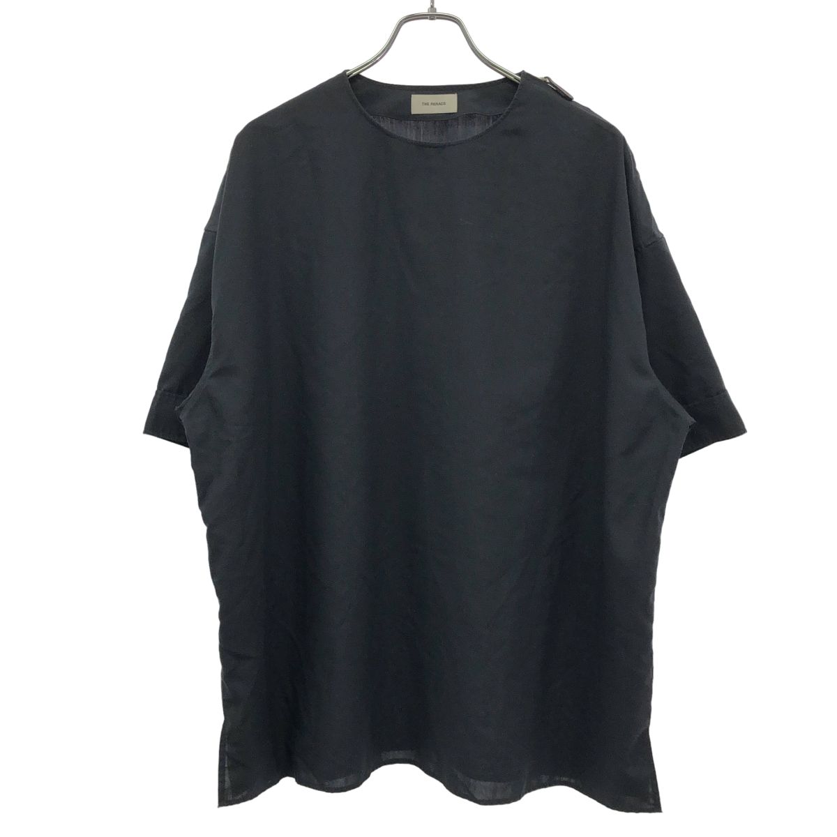 THE RERACS ザ リラクス 23SS ショルダージッププルオーバートップス 23SS-REBL-347 ブラック系 46
