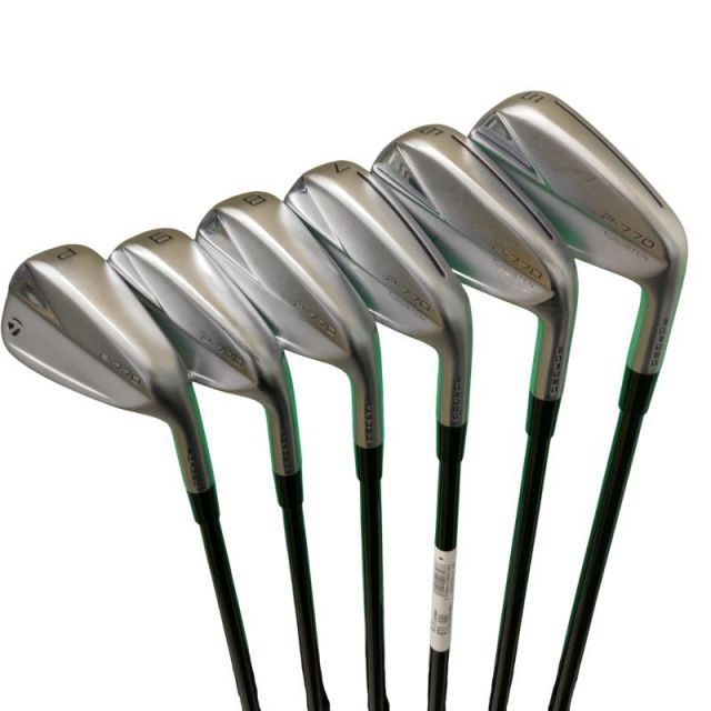 【中古】 テーラーメイド Taylor Made P・770(2023) 6S アイアンセット IR Diamana Thump Iron i95(2023) (フレックスS) メンズ 男性用 右利き 右用 Cランク ゴルフクラブ