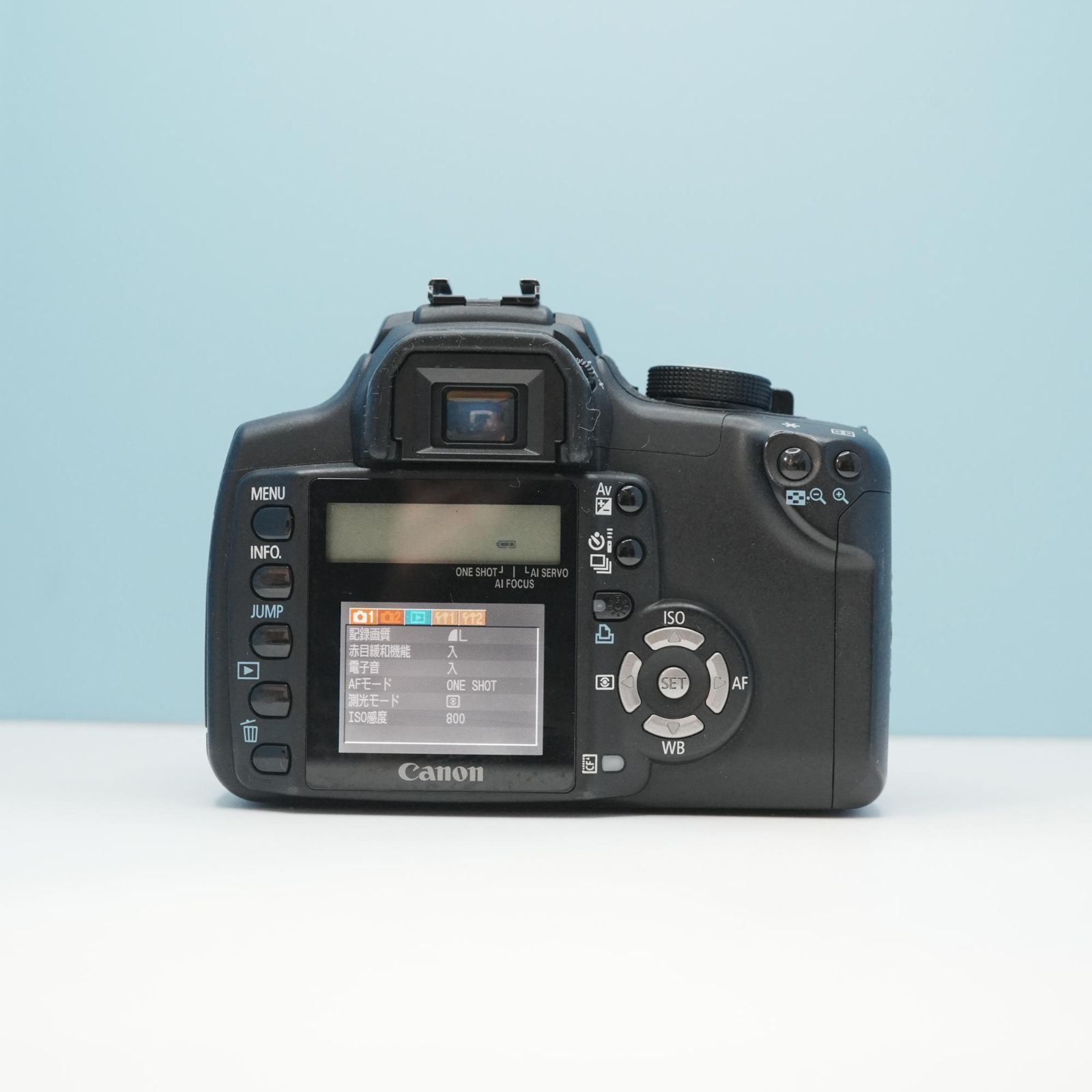 Canon EOS kiss Digital N 一眼レフ スマホ転送OK フルセット a6688