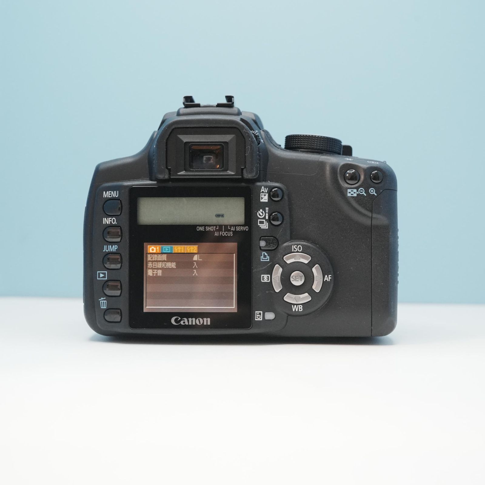 Canon EOS kiss Digital N 一眼レフ スマホ転送OK フルセット a6689