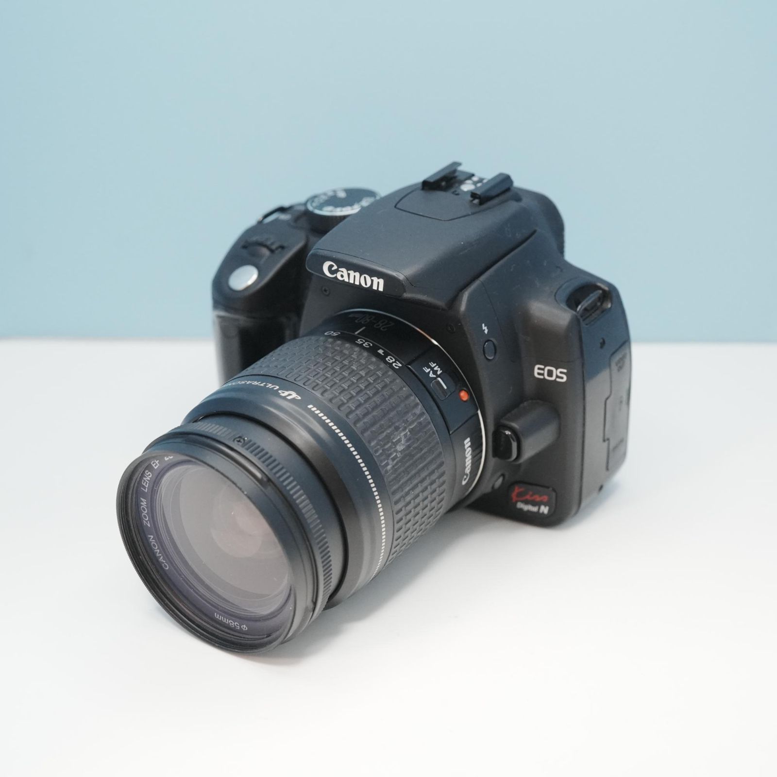 Canon EOS kiss Digital N 一眼レフ スマホ転送OK フルセット a6689