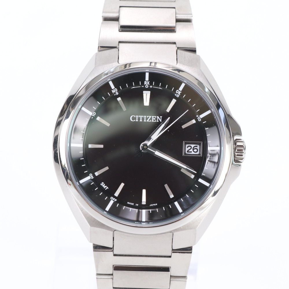 極美品 CITIZEN シチズン ATTESA アテッサ エコドライブ 時計 ウォッチ CB3010-57E 腕時計 シルバー メンズ RGM EC27-4【中古】