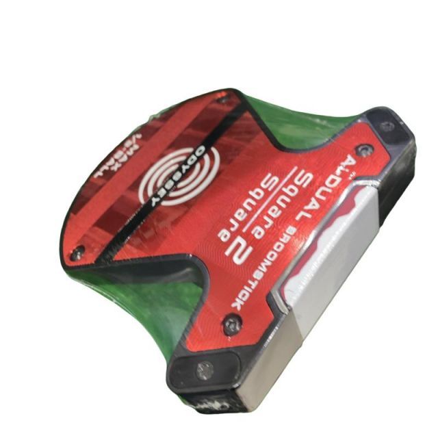 【中古】 オデッセイ Ai-DUAL SQUARE 2 SQUARE MAX 1/2-BALL BROOMSTICK 45インチ パター PT STROKE LAB 180 スチール (フレックスその他) メンズ 男性用 右利き 右用 Aランク ゴルフクラブ