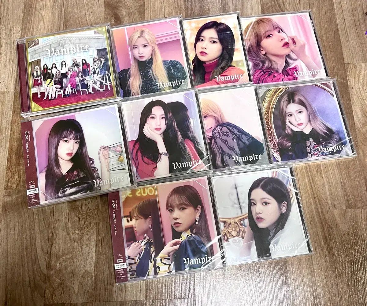 IZ*ONE 日本 ヴァンパイア アルバム 写真 フォート PHOTO まとめ ウォニョン・チェウォン・ミンジュ・ユジン・ガラス・チェ・イェナ・ヘウォン
