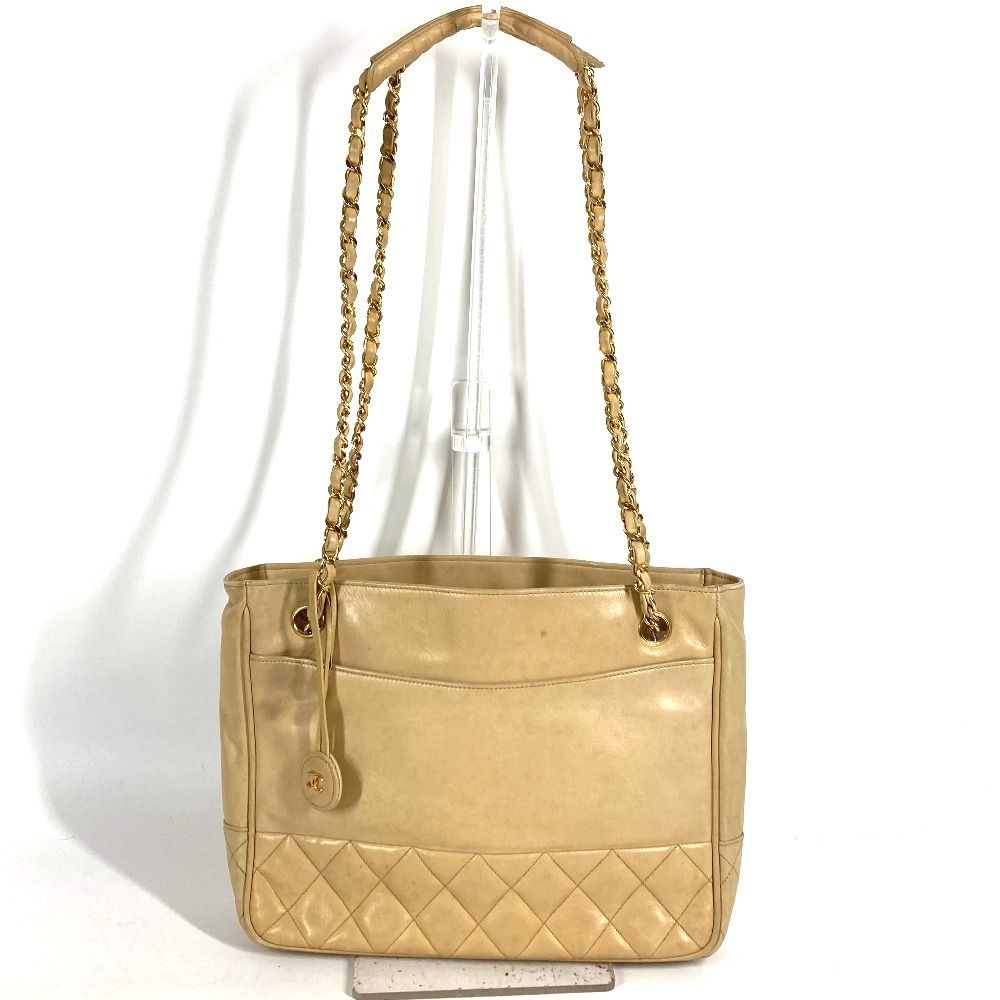 CHANEL シャネル ショルダーバッグ マトラッセ キルティング CC ココ