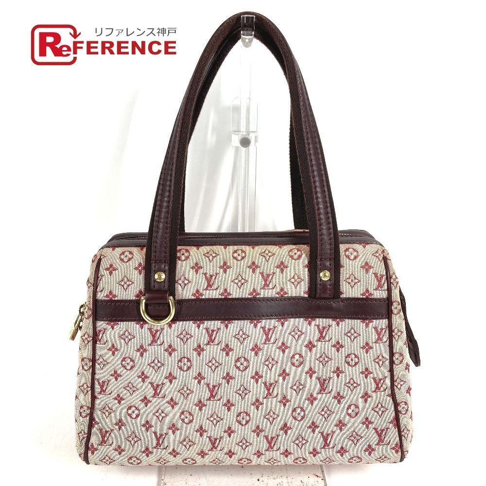 LOUIS VUITTON ルイヴィトン ハンドバッグ ジョセフィーヌ PM ジョセフィーヌPM M92216 モノグラムミニキャンバス スリーズ レッド