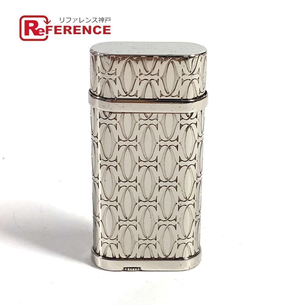 CARTIER カルティエ ライター C ドゥ カルティエ デコール パラジウム ローラ ライター 真鍮 シルバー