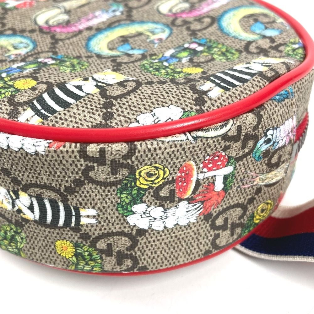 GUCCI グッチ ウエストバッグ GGスプリーム ロゴ ヒグチユウコ コラボ