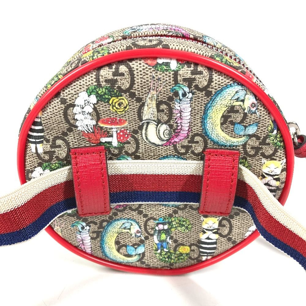 GUCCI グッチ ウエストバッグ GGスプリーム ロゴ ヒグチユウコ コラボ