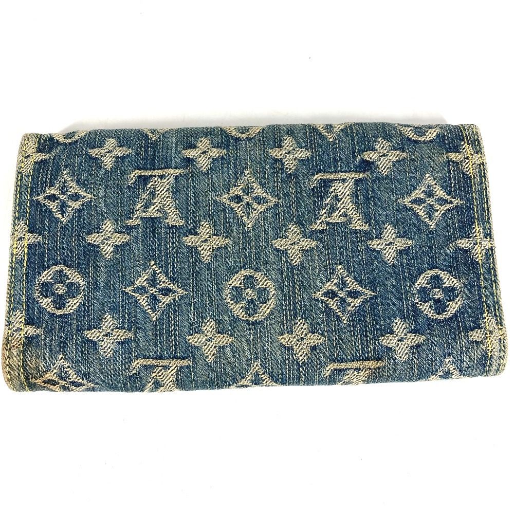 LOUIS VUITTON　ポルトフォイユ　アメリア　デニム　M95511 LOUIS VUITTON ルイヴィトン 長財布 ポルト フォイユ アメリア M95511