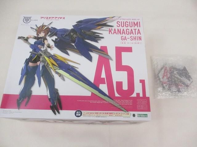 未組立 プラモデル 特典付 金潟すぐみ 臥薪 コトブキヤ メガミデバイス アリス・ギア・アイギス