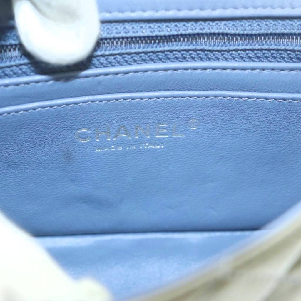 シャネル CHANEL ミニマトラッセ パテントレザー チェーンショルダー