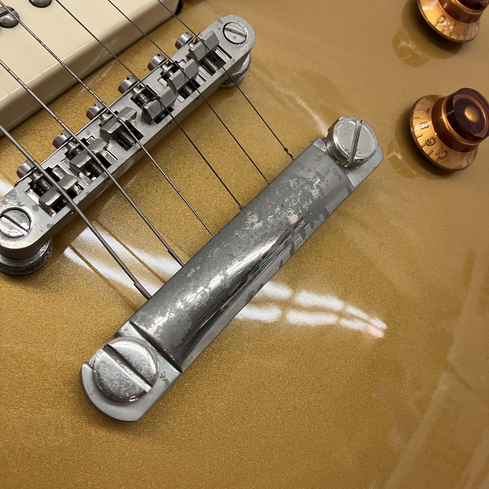Epiphone Les Paul '56 Gold Top エレキギター ケース付き 弦楽器