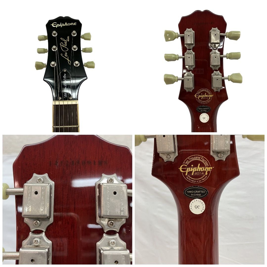 Epiphone Les Paul '56 Gold Top エレキギター ケース付き 弦楽器