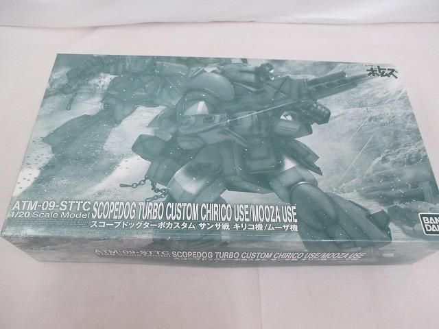 未組立 プラモデル バンダイ 1/20 装甲騎兵ボトムズ スコープドッグターボカスタム サンサ戦 キリコ機/ムーザ機