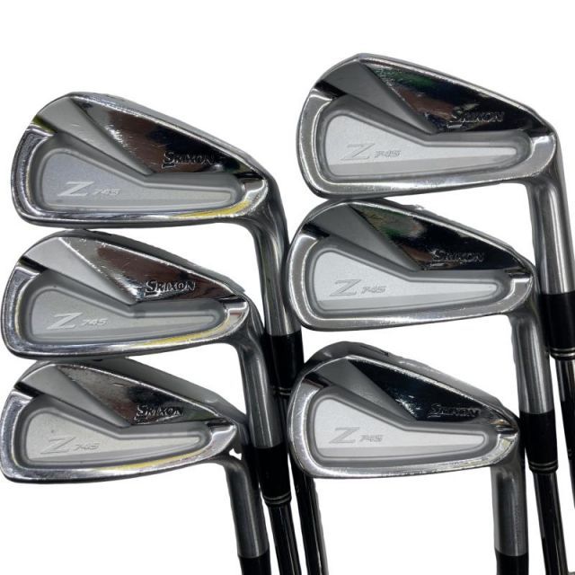 【中古】 ダンロップ SRIXON Z745 6S アイアンセット IR Dynamic Gold D.S.T (フレックスS) メンズ 男性用 右利き 右用 Dランク ゴルフクラブ