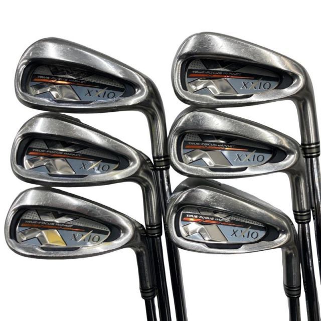 【中古】 ダンロップ XXIO(2018) 6S アイアンセット IR NS PRO 870GH D.S.T for XXIO (フレックスS) メンズ 男性用 右利き 右用 Cランク ゴルフクラブ