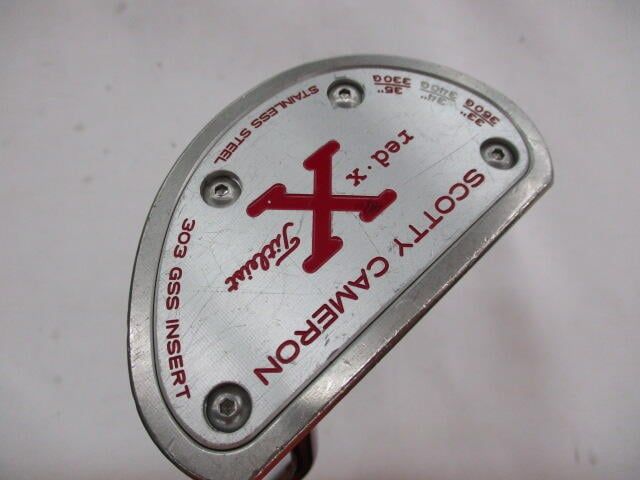 タイトリスト　SC レッドX　パター　中古　ゴルフドゥ！高松田村店【最短即日発送】